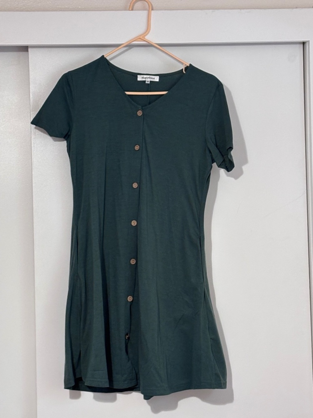 Green Button Manydress